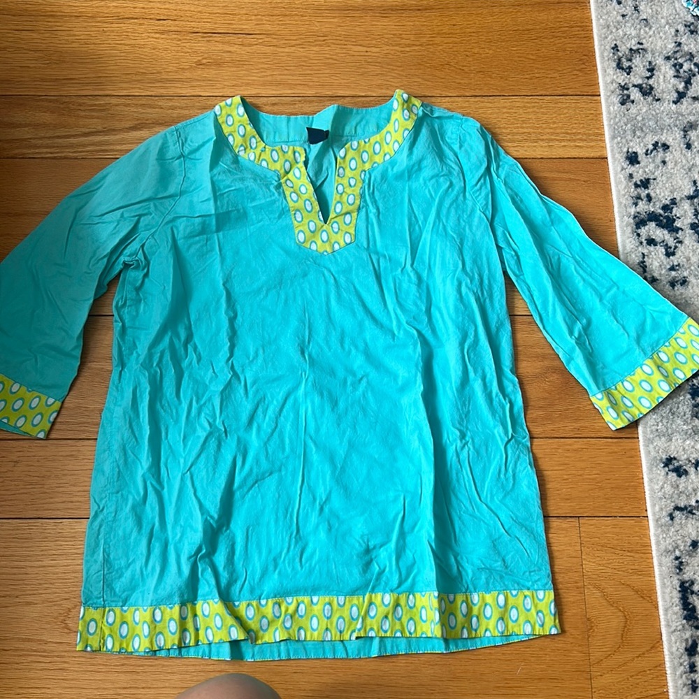 Gap kids turquoise top